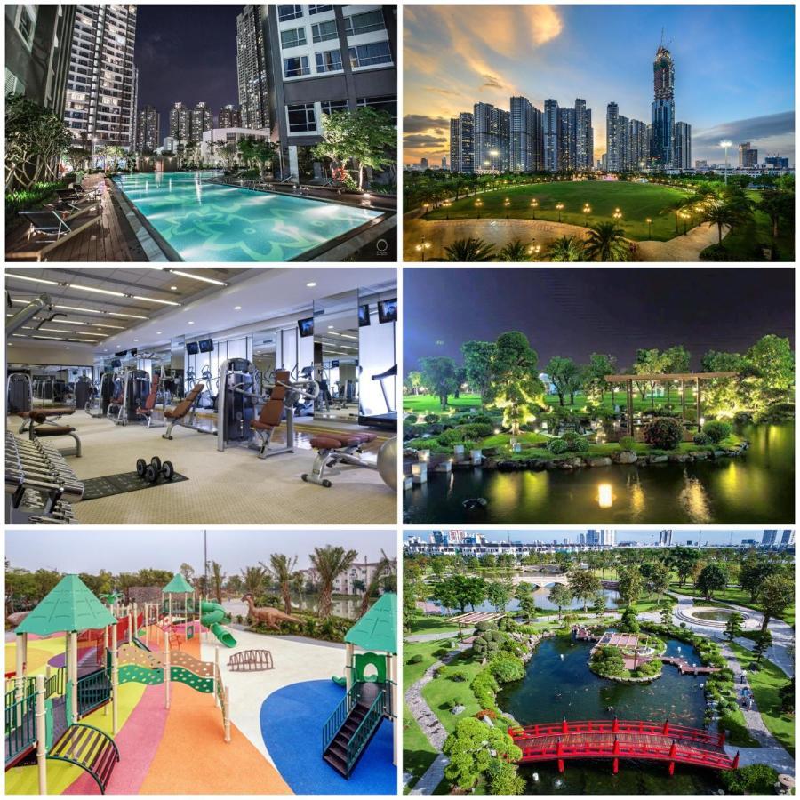 הו צ'י מין סיטי Luxury Vinhomes Central Park Humi Apartment מראה חיצוני תמונה