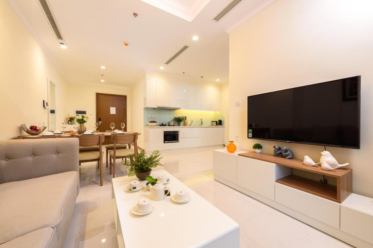 הו צ'י מין סיטי Luxury Vinhomes Central Park Humi Apartment מראה חיצוני תמונה