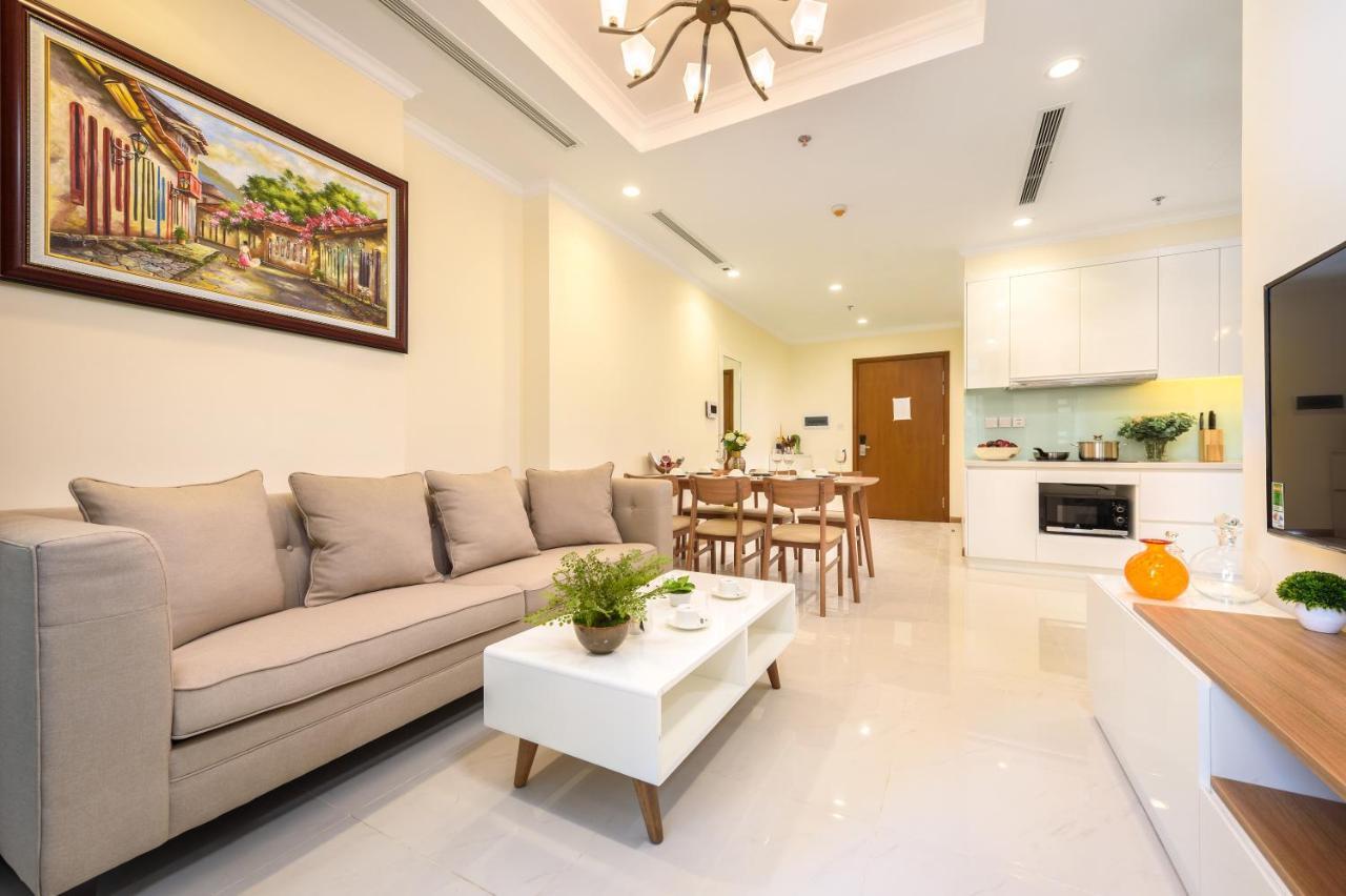 הו צ'י מין סיטי Luxury Vinhomes Central Park Humi Apartment מראה חיצוני תמונה