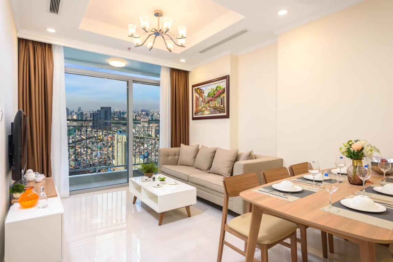 הו צ'י מין סיטי Luxury Vinhomes Central Park Humi Apartment מראה חיצוני תמונה